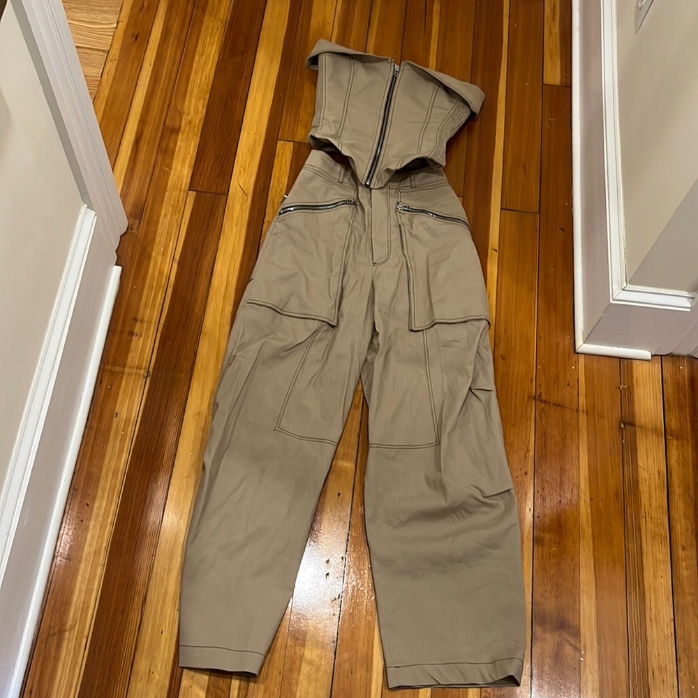 Zara cargo corset and pants set